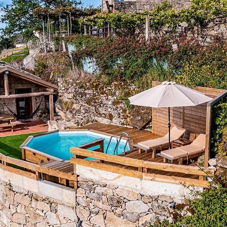 Chale Dos Penedos, Sossego E Piscina Privada Villa Moncao Ngoại thất bức ảnh